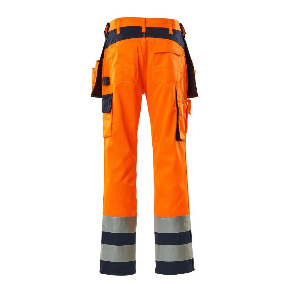 MASCOT® Almas käsityöhousut, hi-vis oranssi/laivasto - Image 4