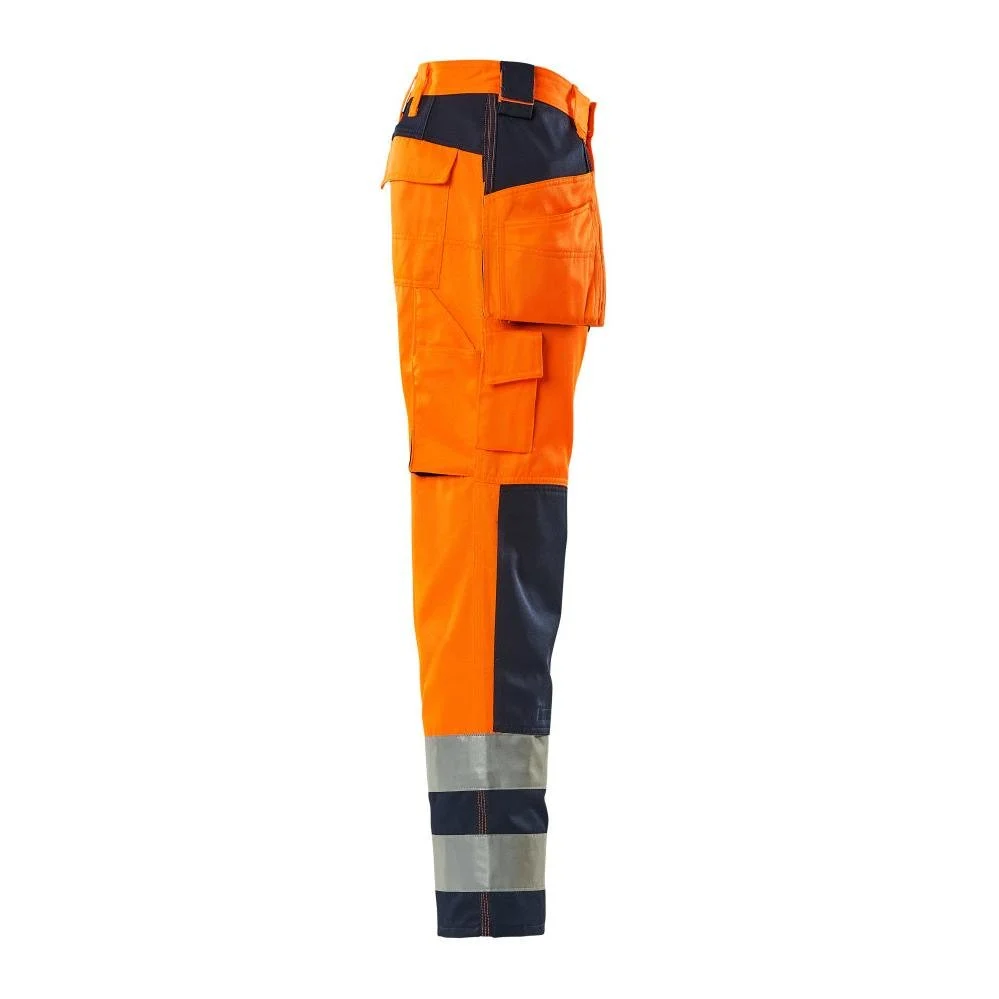 MASCOT® Almas käsityöhousut, hi-vis oranssi/laivasto - Image 5