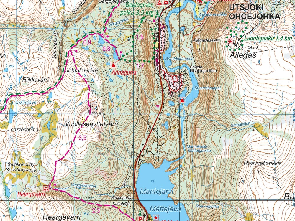 Karttakauppa Muotkatunturit — Retkeilykartta 1:50 000 - Image 3