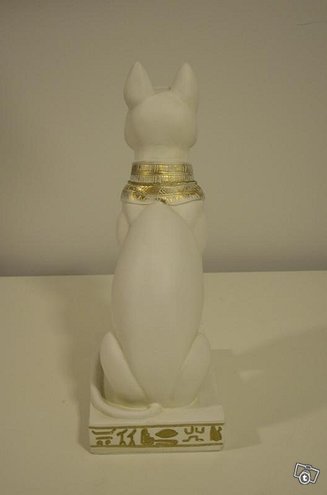 Kissapatsas, valkokultainen Bastet - Image 6